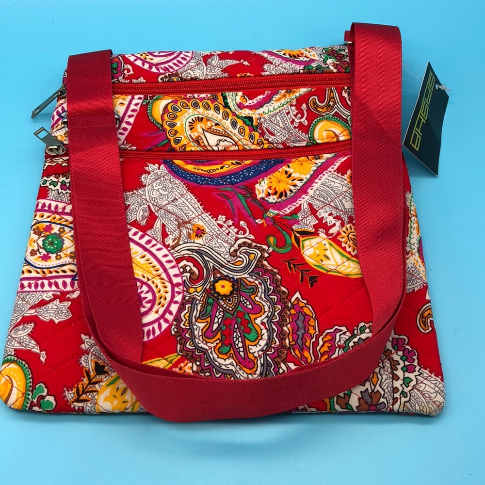 Sasha Shoulder Strap Paisley Bag